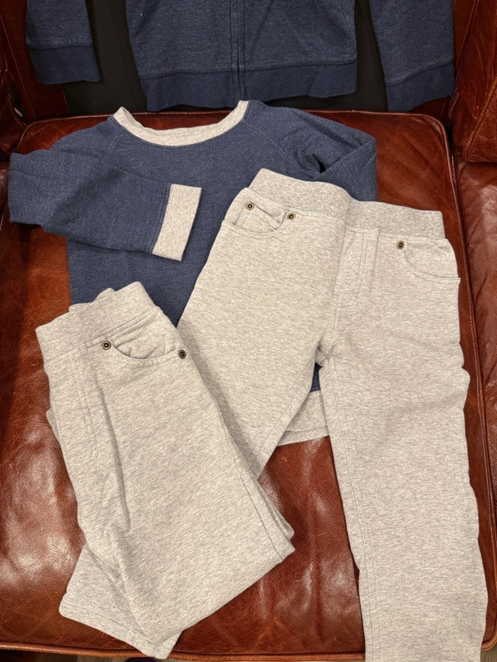 Bundle of Outfits - Monica & Andy 
Size 4T and one pant is size 5T